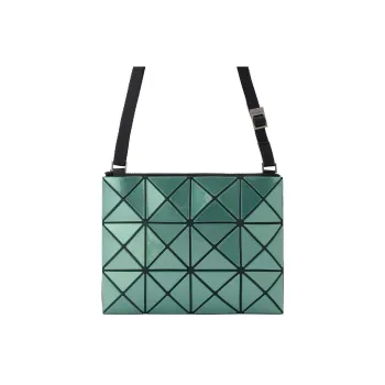 ISSEY MIYAKE Lucent Nylon Shoulder Bag Crossbody Bag Small Size Women's Green