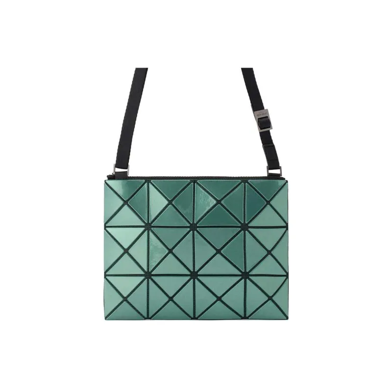 ISSEY MIYAKE Lucent Nylon Shoulder Bag Crossbody Bag Small Size Women's Green-0