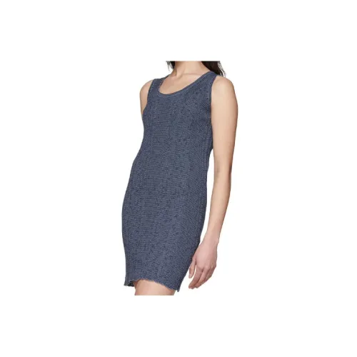 JIL SANDER Sleeveless Dresses Women's Navy Blue