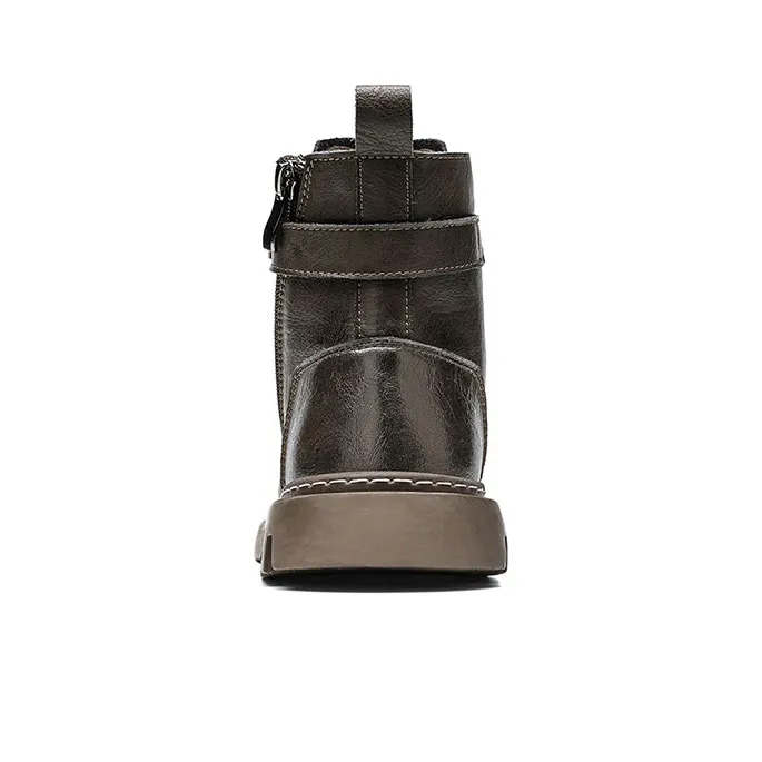 Jeep Martin Boots Men Khaki-5