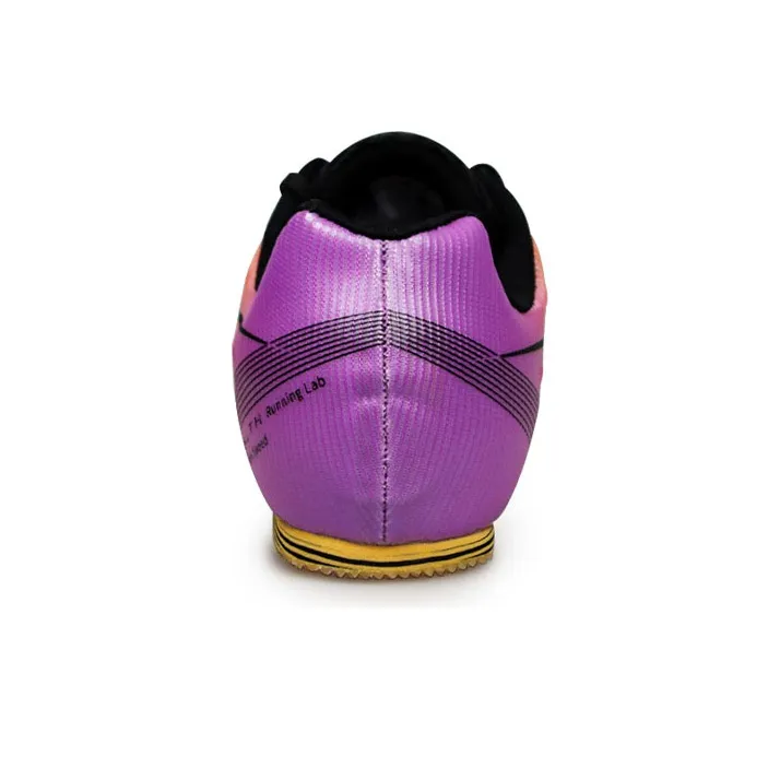 HEALTH 181S Abrasion Resistant, Breathable, Lightweight Low Top Sprint Running Shoes Unisex Orange Purple-2