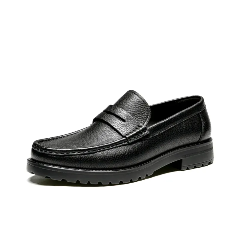LEAVELAND Loafers Men Black-2