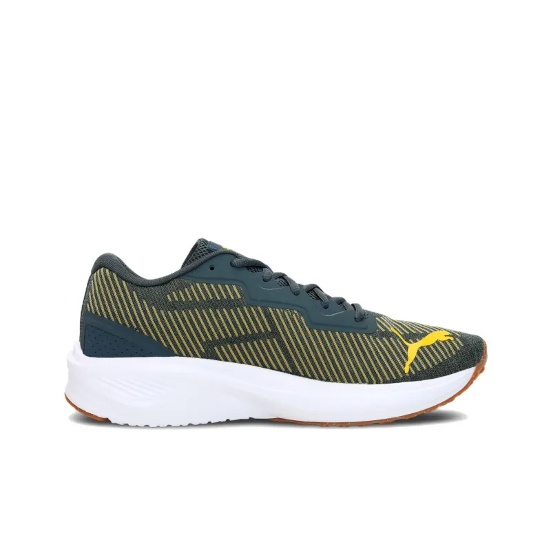 PUMA Aviator Profoam Sky Running Shoes Men Low-Top Green/Yellow/White-1