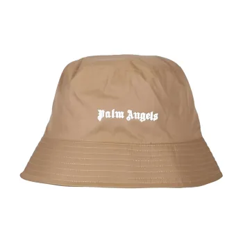 PALM ANGELS Bucket Hat Unisex Brown