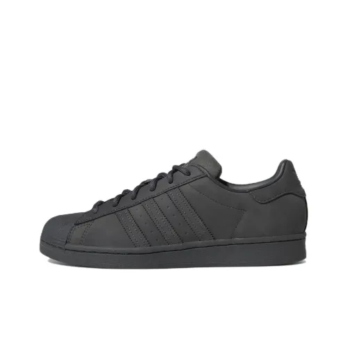 Adidas Originals Superstar Series Skateboard Shoes Unisex Low-Top Black