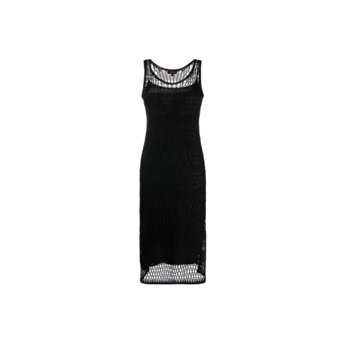 THEORY Sleeveless Dresses Women's Black