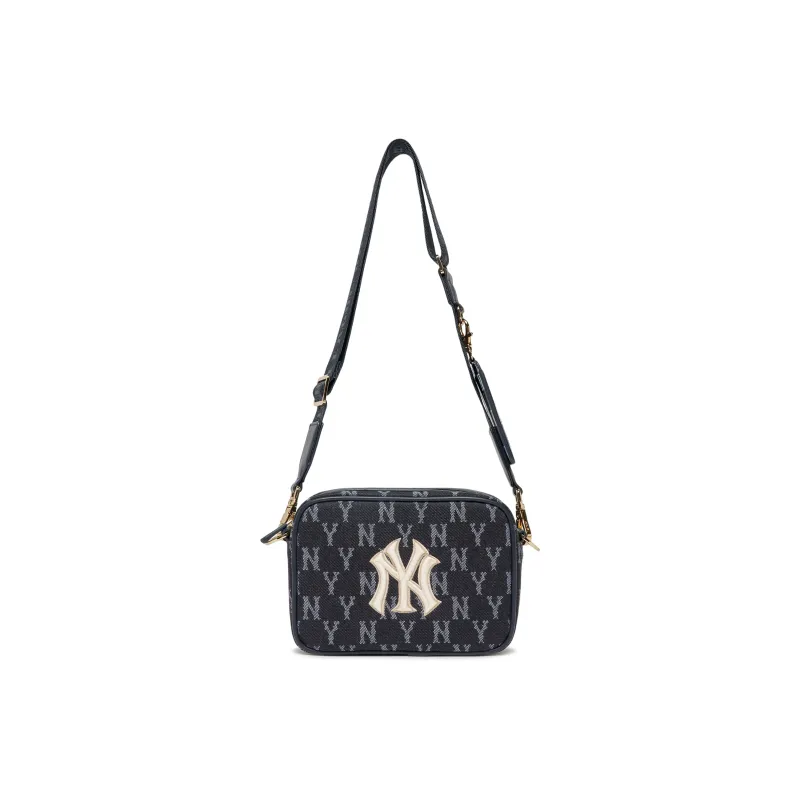 MLB Polyester Camera Bag, Crossbody Bag, Shoulder Bag Unisex Dark Blue-4