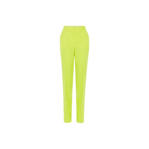 Alexander McQueen Casual Pants Women's Neon Yellow