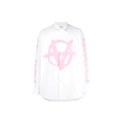 Vetements Shirts Unisex White