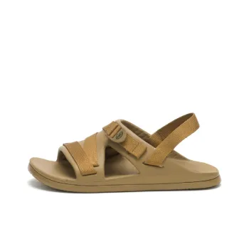Chaco Chillos Sport Beach Sandals Men's Yellow Brown