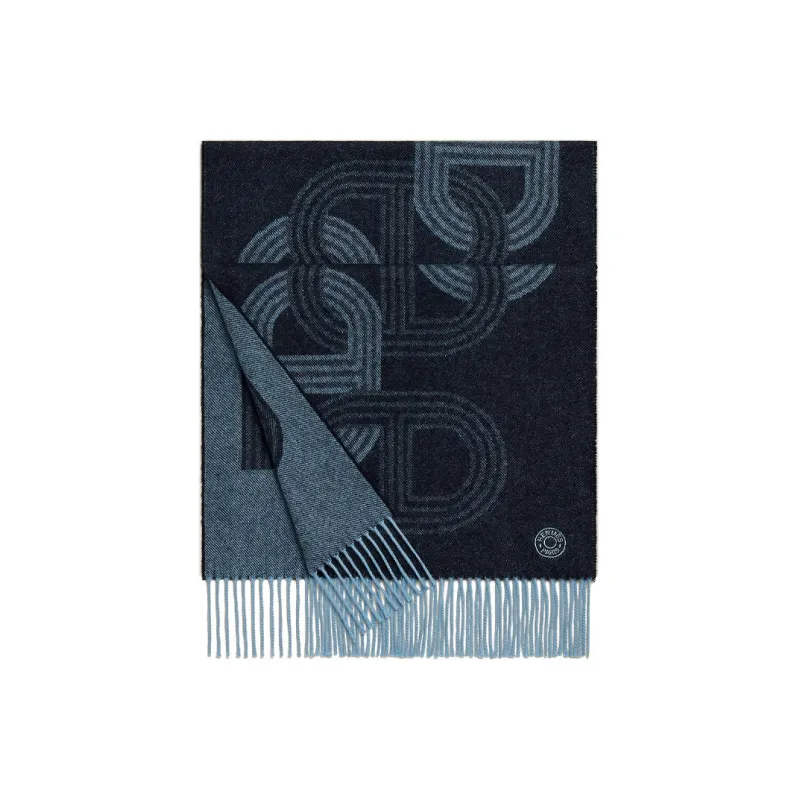 HERMES Cashmere Knit Scarves Men's-0