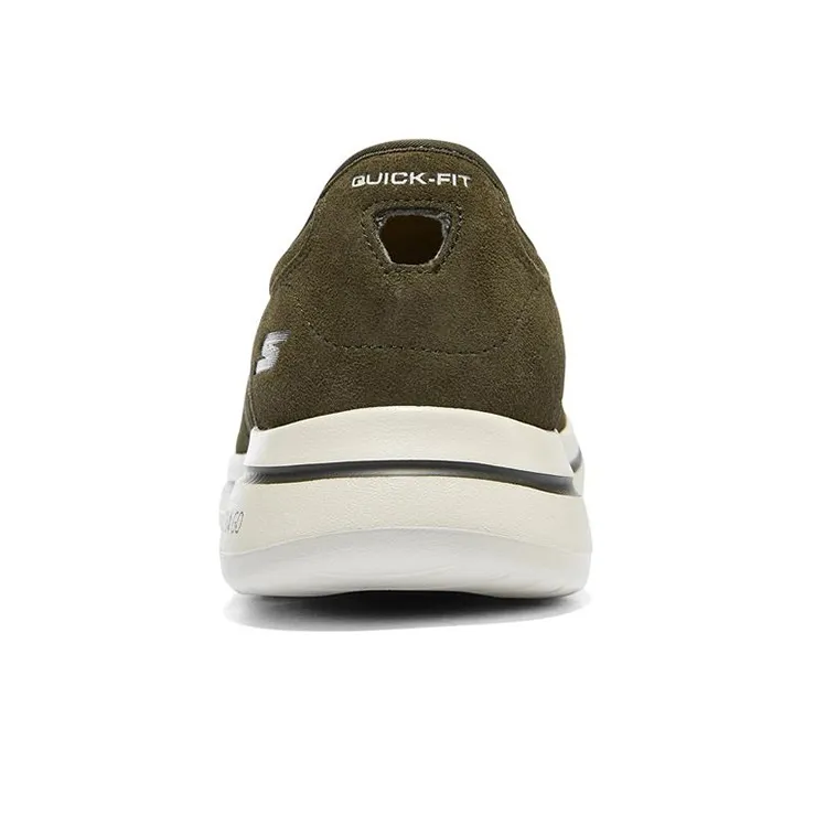 Skechers Go Walk 5 Durable Breathable Lightweight Low Top Casual Shoes Men's Olive Green-3