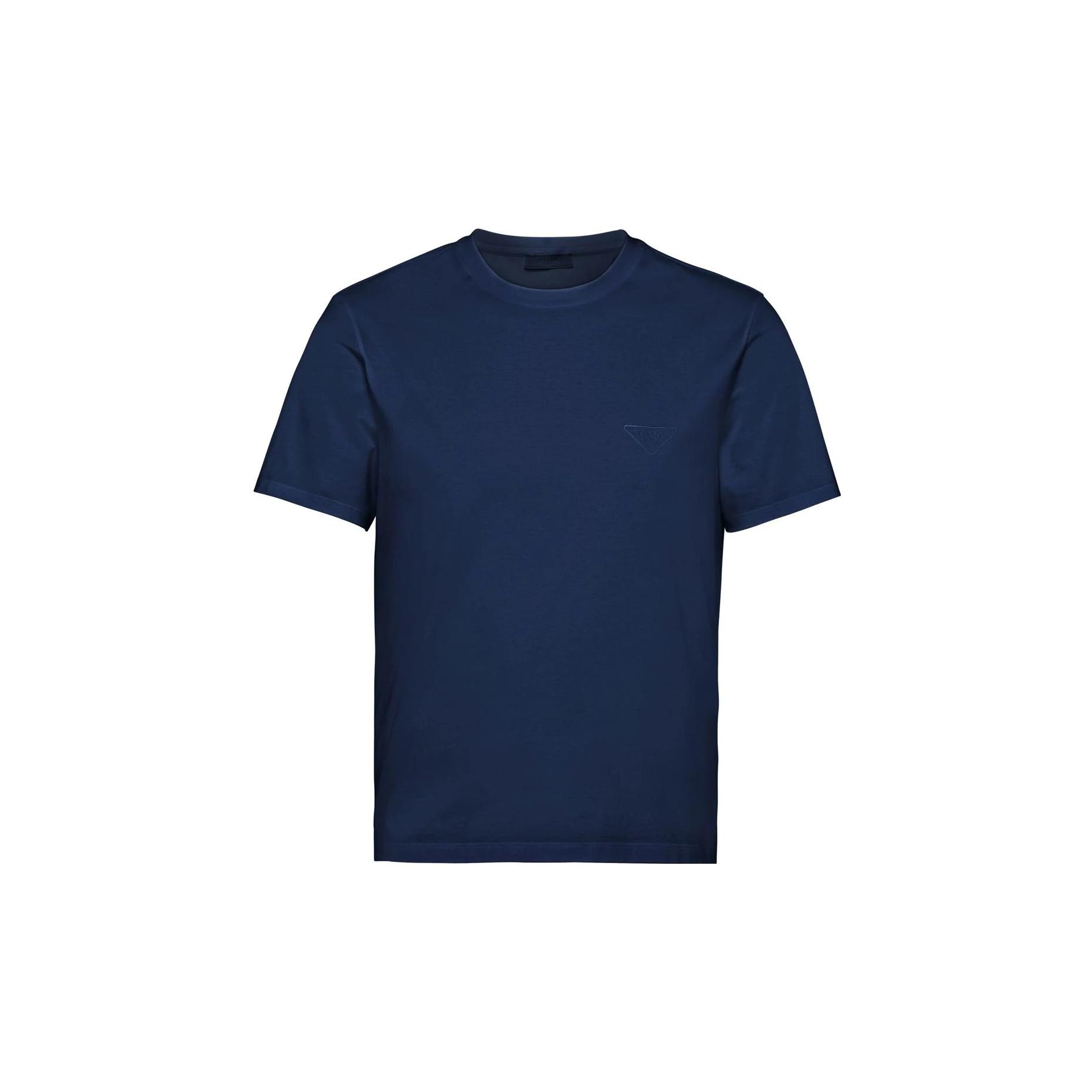 Tシャツ・カットソー PRADA Logo embroidery t-shirt Prada Embroidered Logo T-Shirt 66 132886627 | eBay