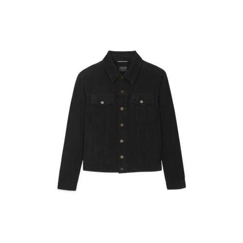 SAINT LAURENT Jackets Men Black