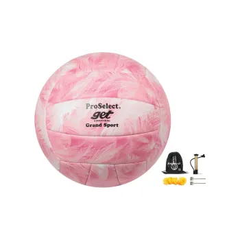 ProSelect PU Size 5 Ball Volleyball Light Pink