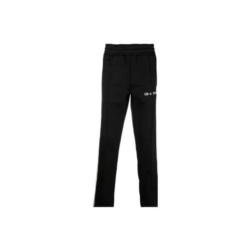 PALM ANGELS Knitted Sweatpants Men Black