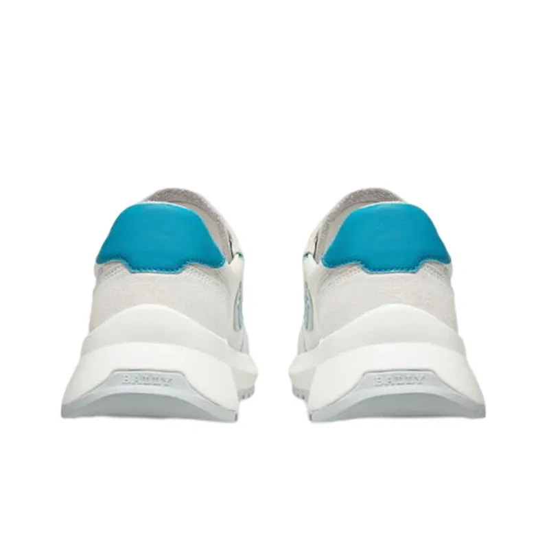 BALLY Demmy Low Top Sports Casual Shoes Women's White Blue-2