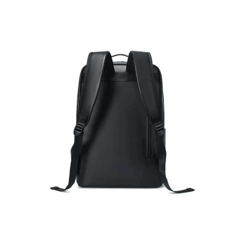 GOLF Leather Backpack Tubas Men's Black-2