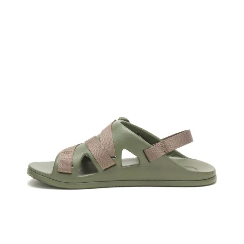 Chaco Chillos Sport Beach Sandals Men's Moss Green-2