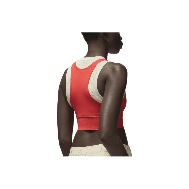 Jordan Sleeveless Sports Shirts Women's Red-1