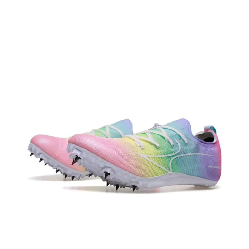 HEALTH Cushioned Slip Resistant Abrasion Resistant Low Top Sprint Running Shoes Unisex Multicolor-2