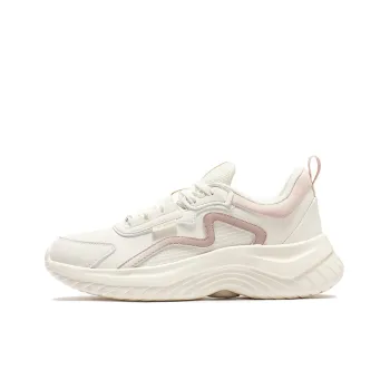 361° Running Shoes Women's Low Top Feather White/Fresh Pink