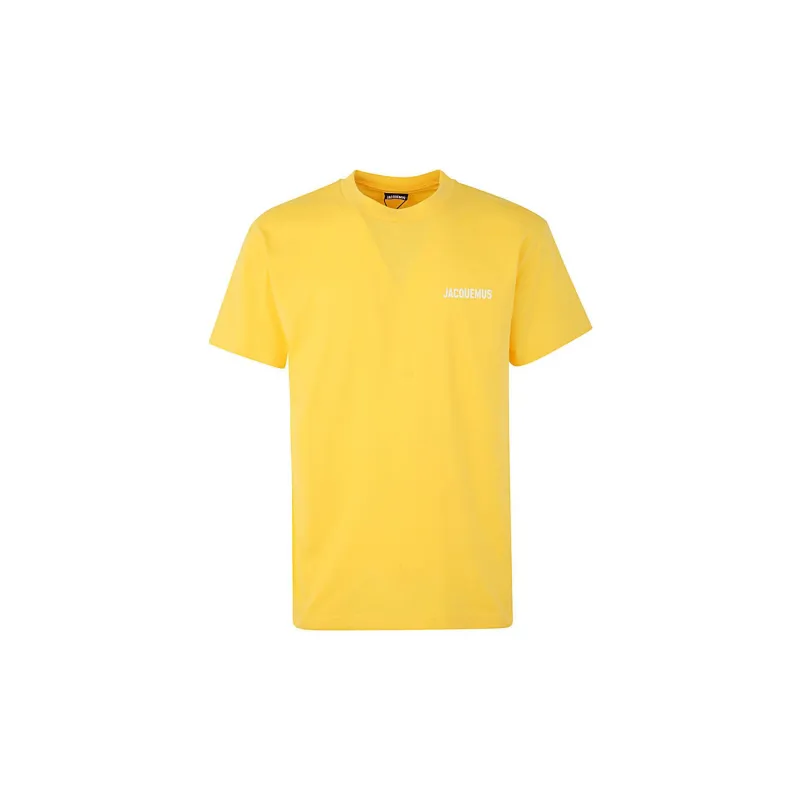 Jacquemus T-Shirts Men Yellow-0