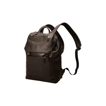 COACH Manhattan Sports Calfskin Backpack Large Size Women's Black