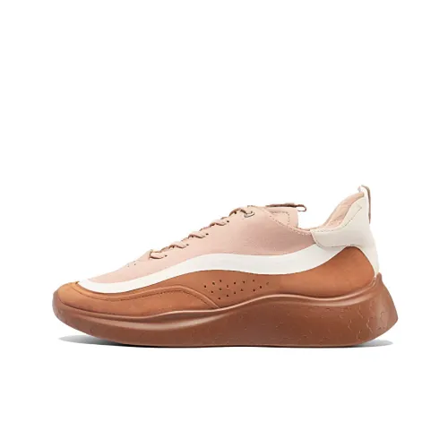 Ecco Yue Dong Low-Top Casual Shoes Women's Pumpkin Brown