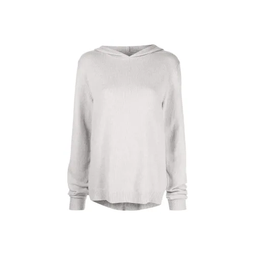 RICK OWENS Cashmere Sweaters Women's Light Gray