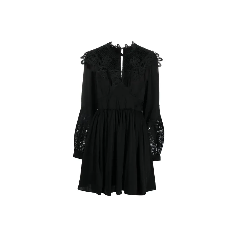 Self portrait Guipure lace Empire line Dress-2