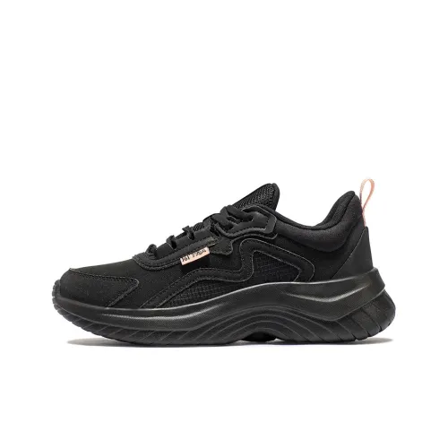 361° Running Shoes Women's Low-Top Obsidian Black/Soft Pink