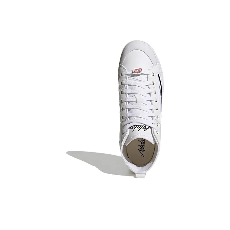 Adidas Neo City Canvas Hi 'White'-3