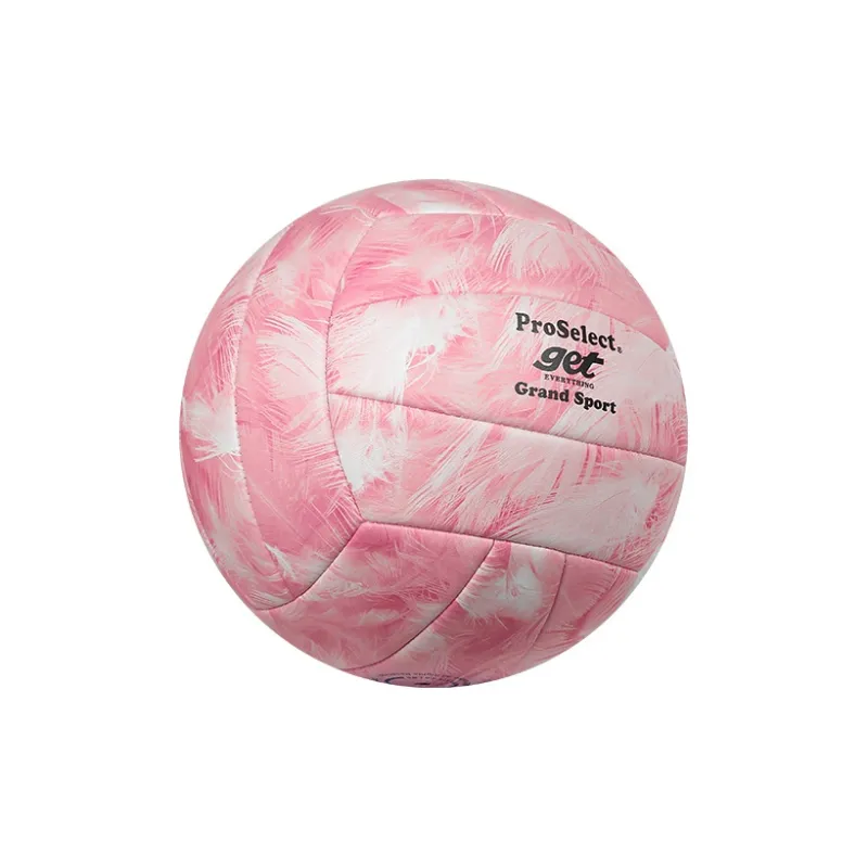 ProSelect PU Size 5 Ball Volleyball Light Pink-2
