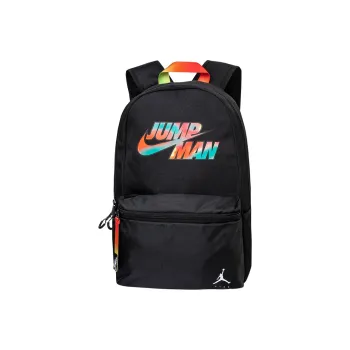 Jordan Polyester Backpack Medium Size Unisex Jet Black
