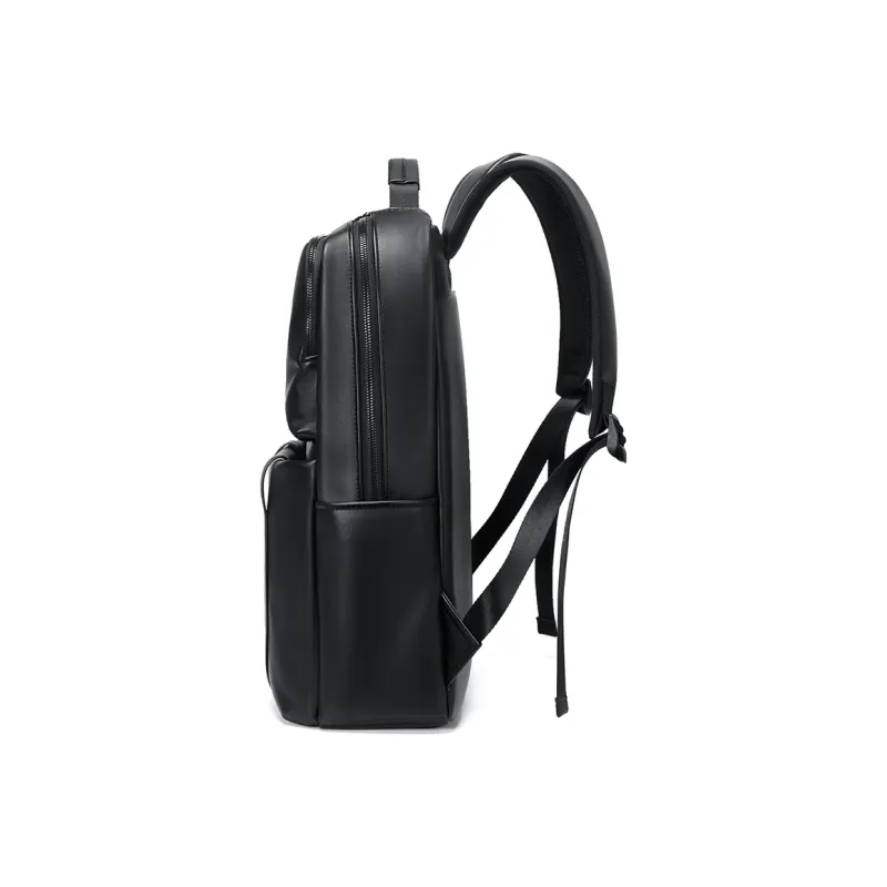 GOLF Leather Backpack Tubas Men's Black-3