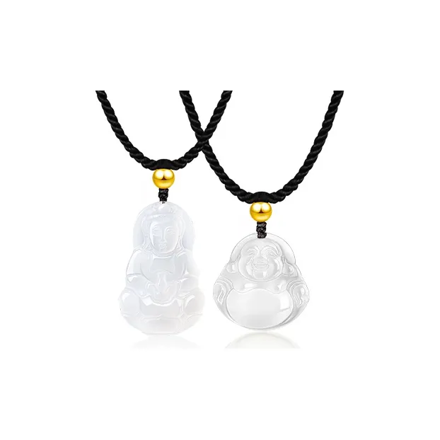 LOVE&LOVE Chalcedony Necklaces Unisex-5