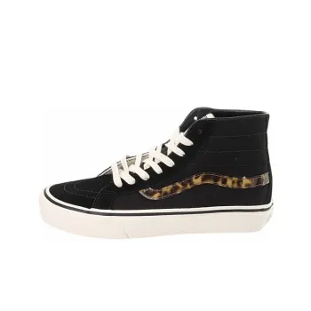 Vans SK8 HI Lightweight Cozy Skateboarding Shoes Unisex Black