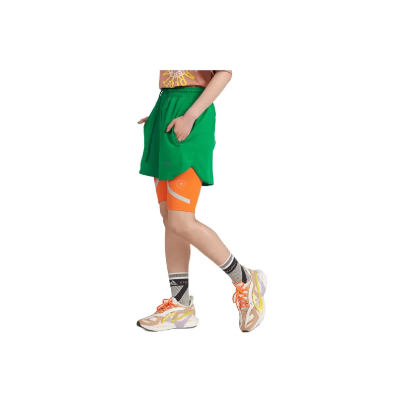 Adidas Casual Shorts Unisex Green-2