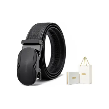 PISHUSHU Leather Belts Men