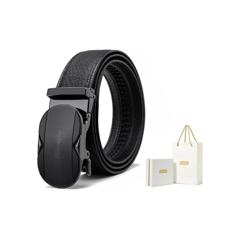 PISHUSHU Leather Belts Men-5