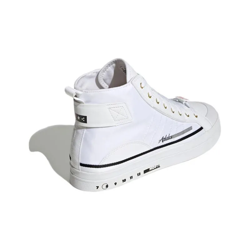 Adidas Neo City Canvas Hi 'White'-4