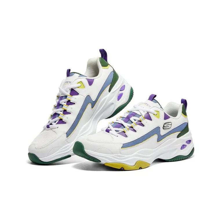 Skechers D'Lites 4.0 'White Blue'-2