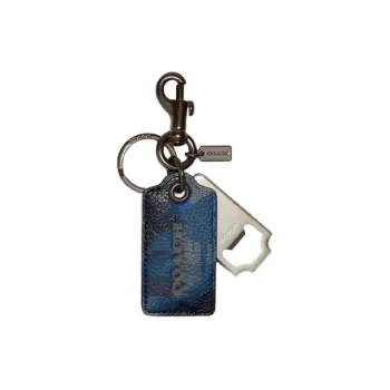 COACH Soft Polished Pebbled Leather Bag Accessory Women's Marine Blue