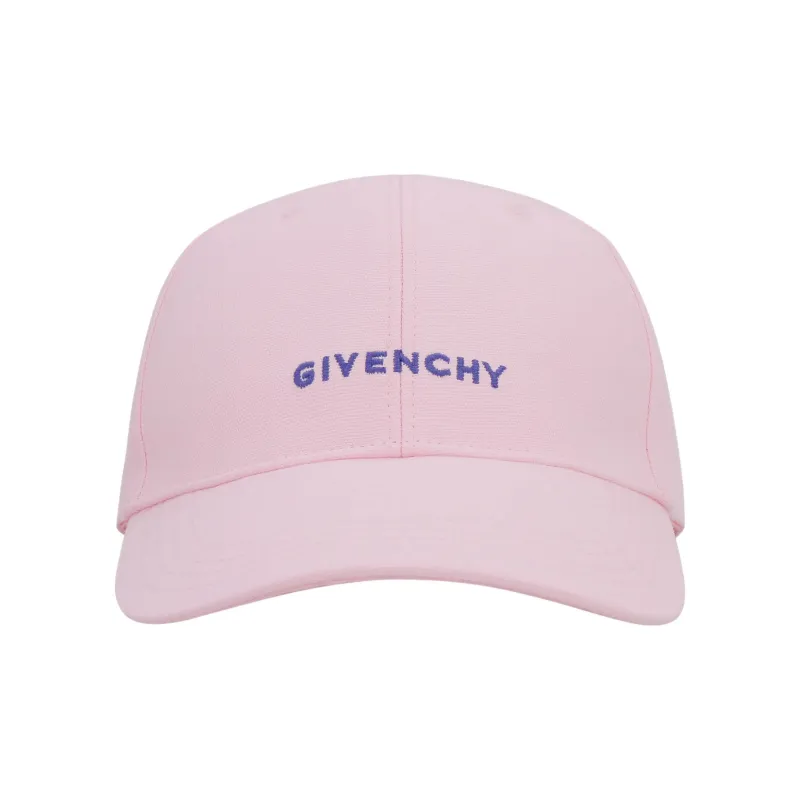 Givenchy Curved Cap With Embroidered Logo-0