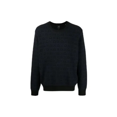 ARMANI EXCHANGE Sweaters Men Navy Blue