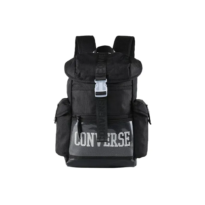 Converse Polyester Backpack Regular Unisex Jet Black-0