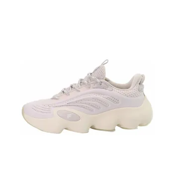 FILA FUSION Ray 3 Cushioning Anti Slip And Wear Resistant Low Top Casual Shoes Women's White Sand