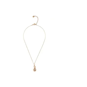 Swarovski Damask Necklaces Women's Gold