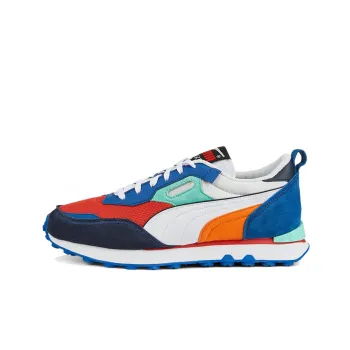 Puma Rider FV Jr 'Future Vintage - Burnt Red Blue'